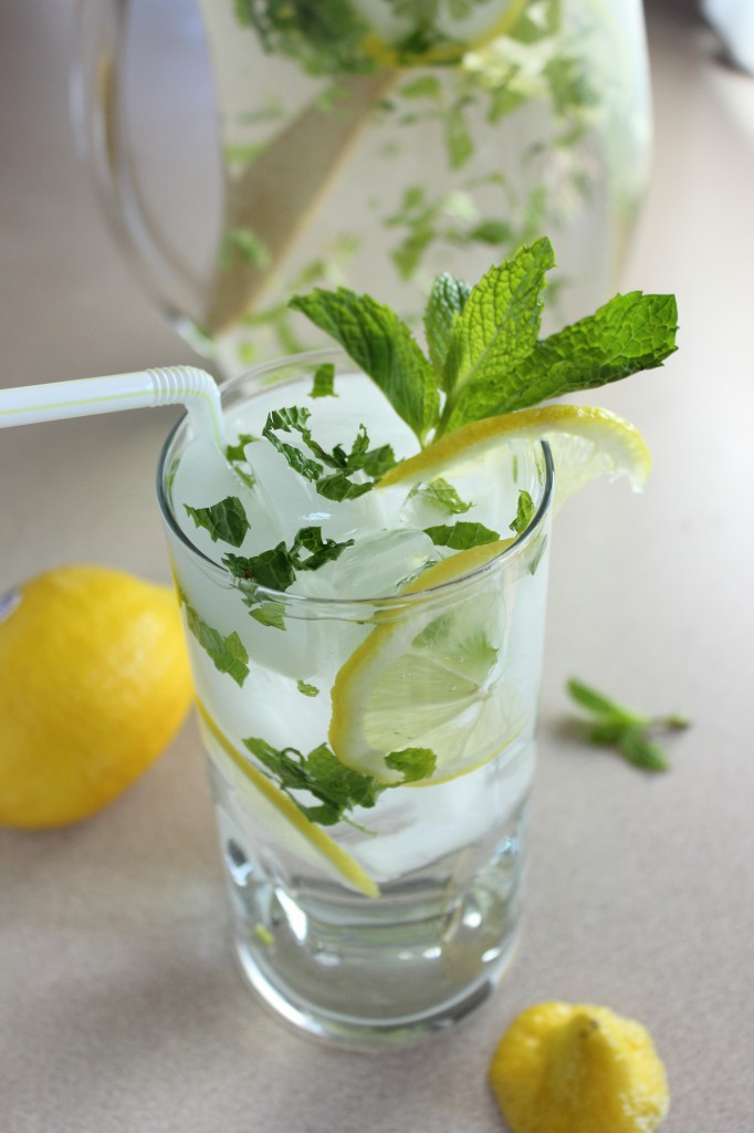 Mint-Lemon Water