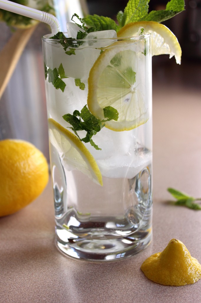 Mint-Lemon Water